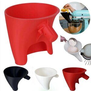2026 Flour Funnel For Kitchen Aid Mixer Flour Funnel Stand Mixer Attachment